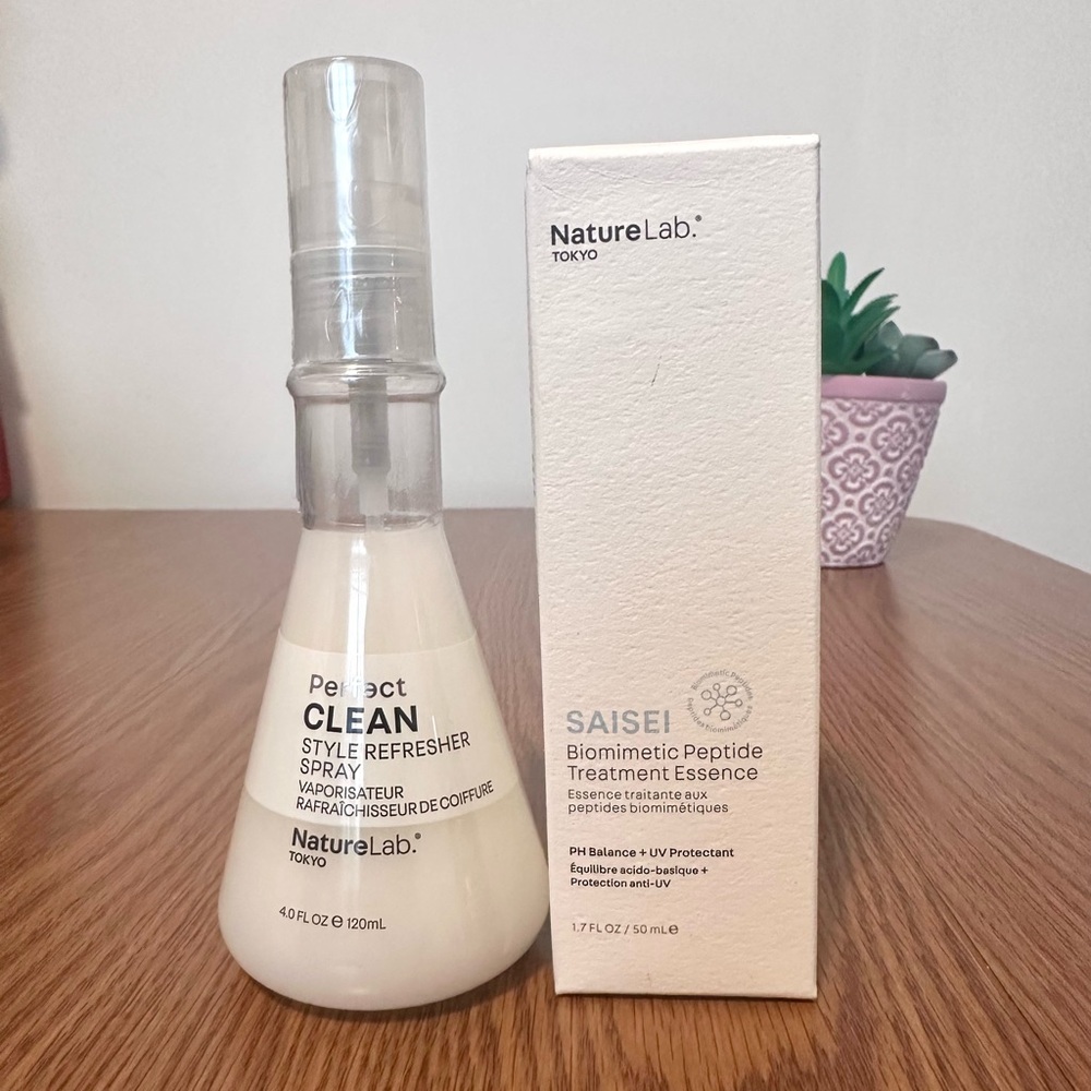 NatureLab Tokyo Style Refresher Spray and Biomimetic Peptide Treatment Essence